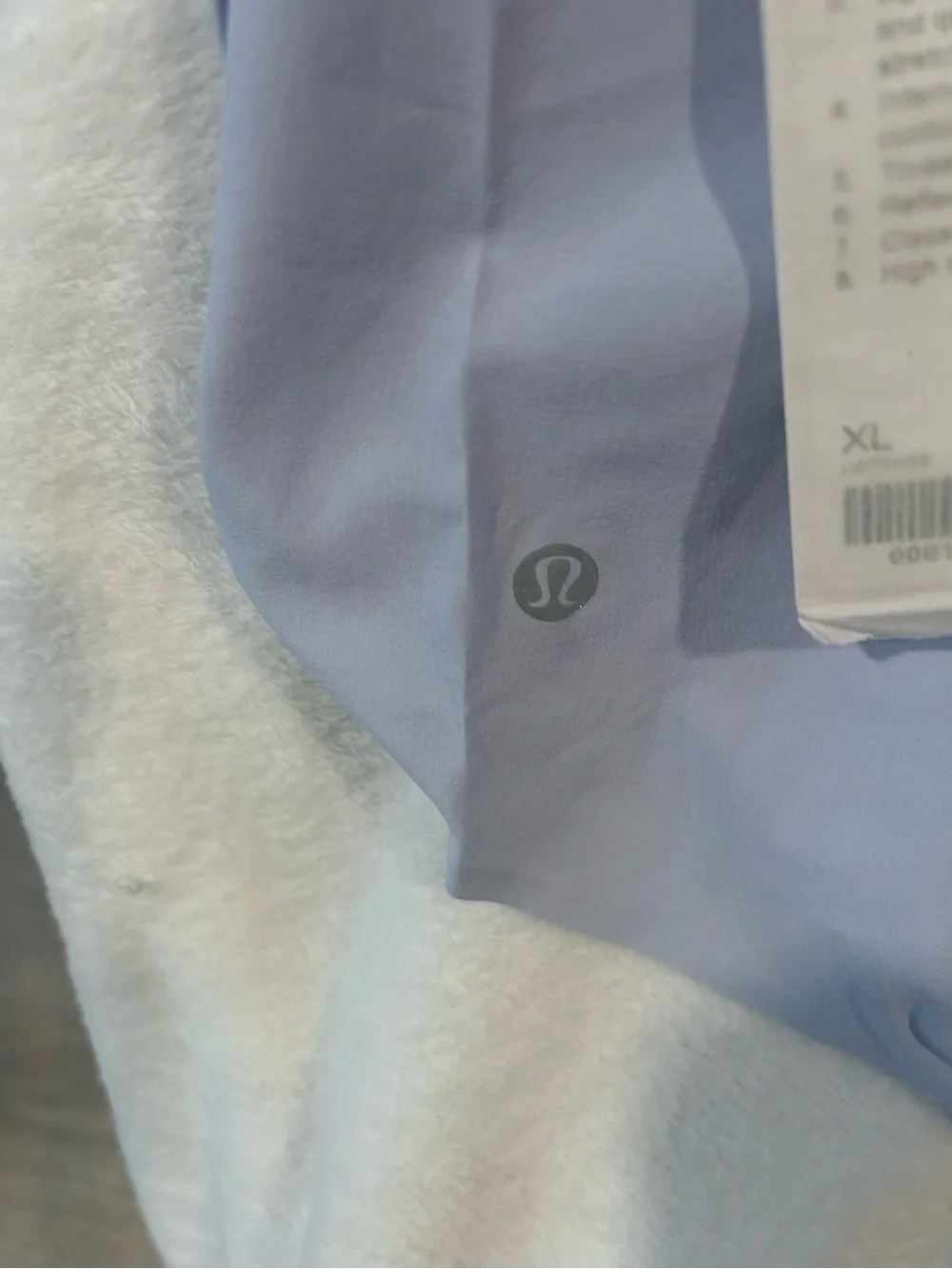 NWT lululemon athletica Light Blue Fast and Free High-Rise shorts 3”